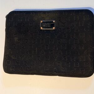 Marc Jacobs Black Embossed Tablet‎ Case